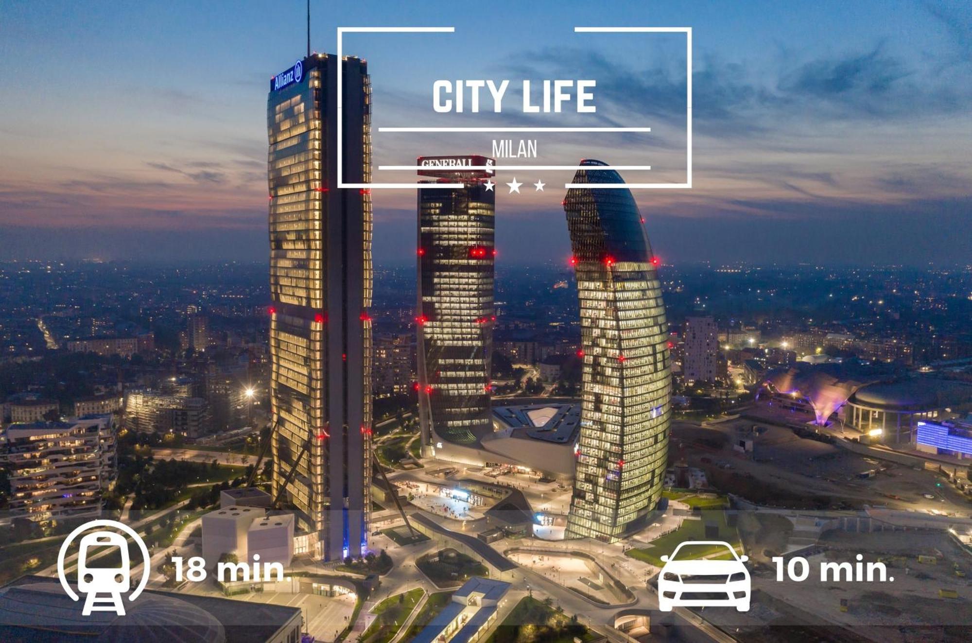 Апартаменты Industrial Loft In Maciacchini - Metro 50M Smartworking & Netflix Милан Экстерьер фото